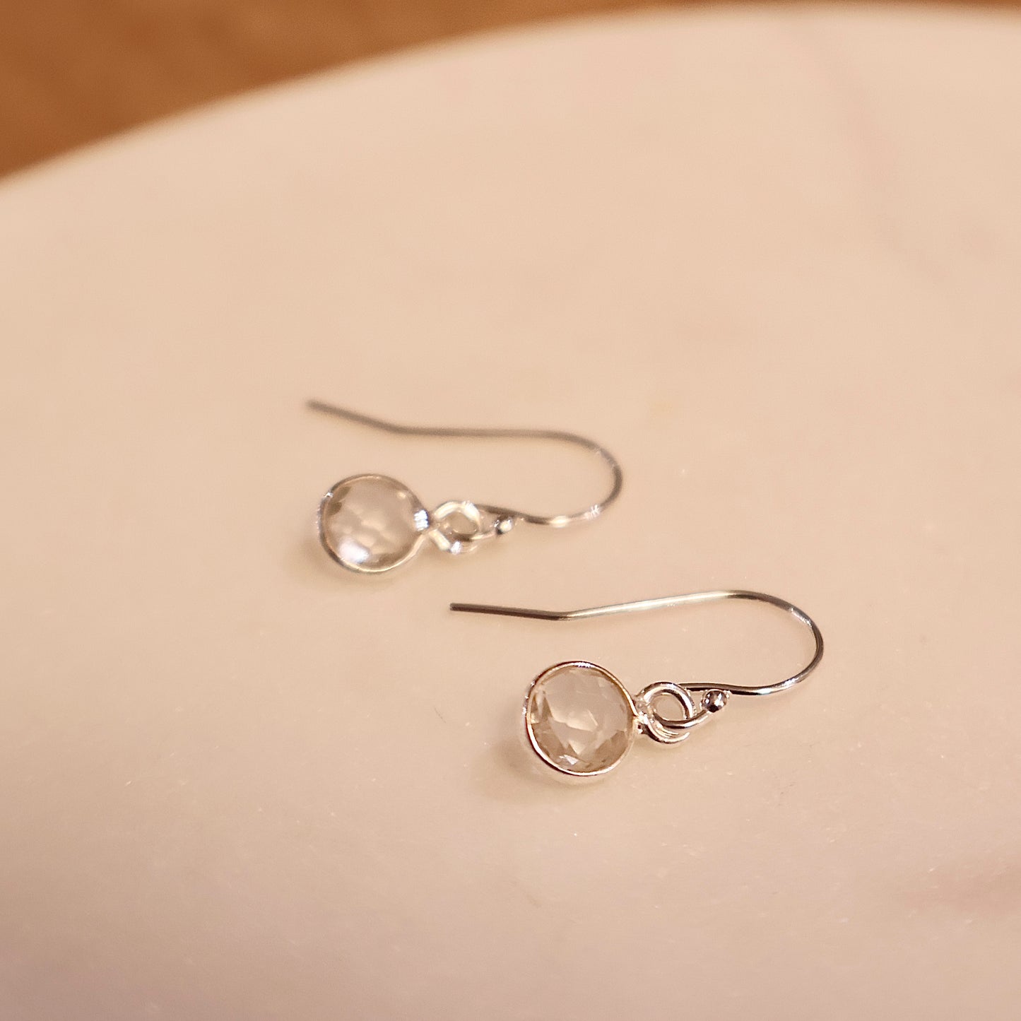 Crystal Quartz Earrings