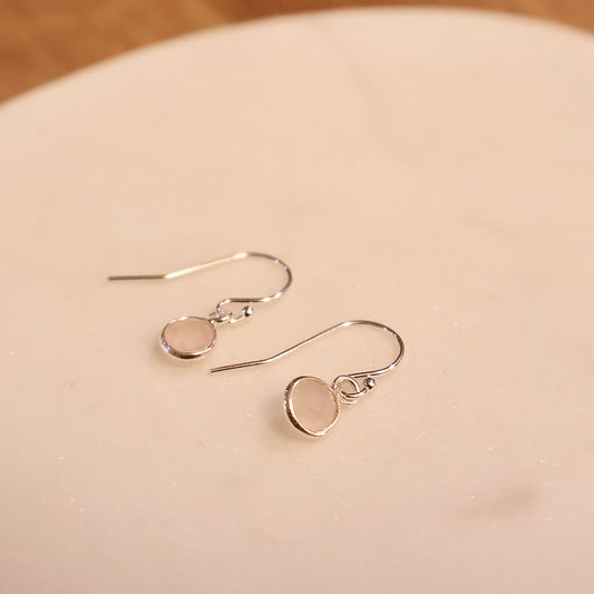 Rose Quartz Earrings