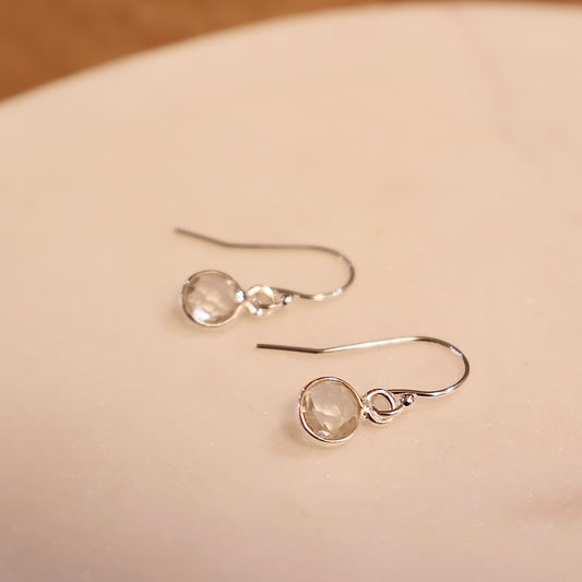 Crystal Quartz Earrings